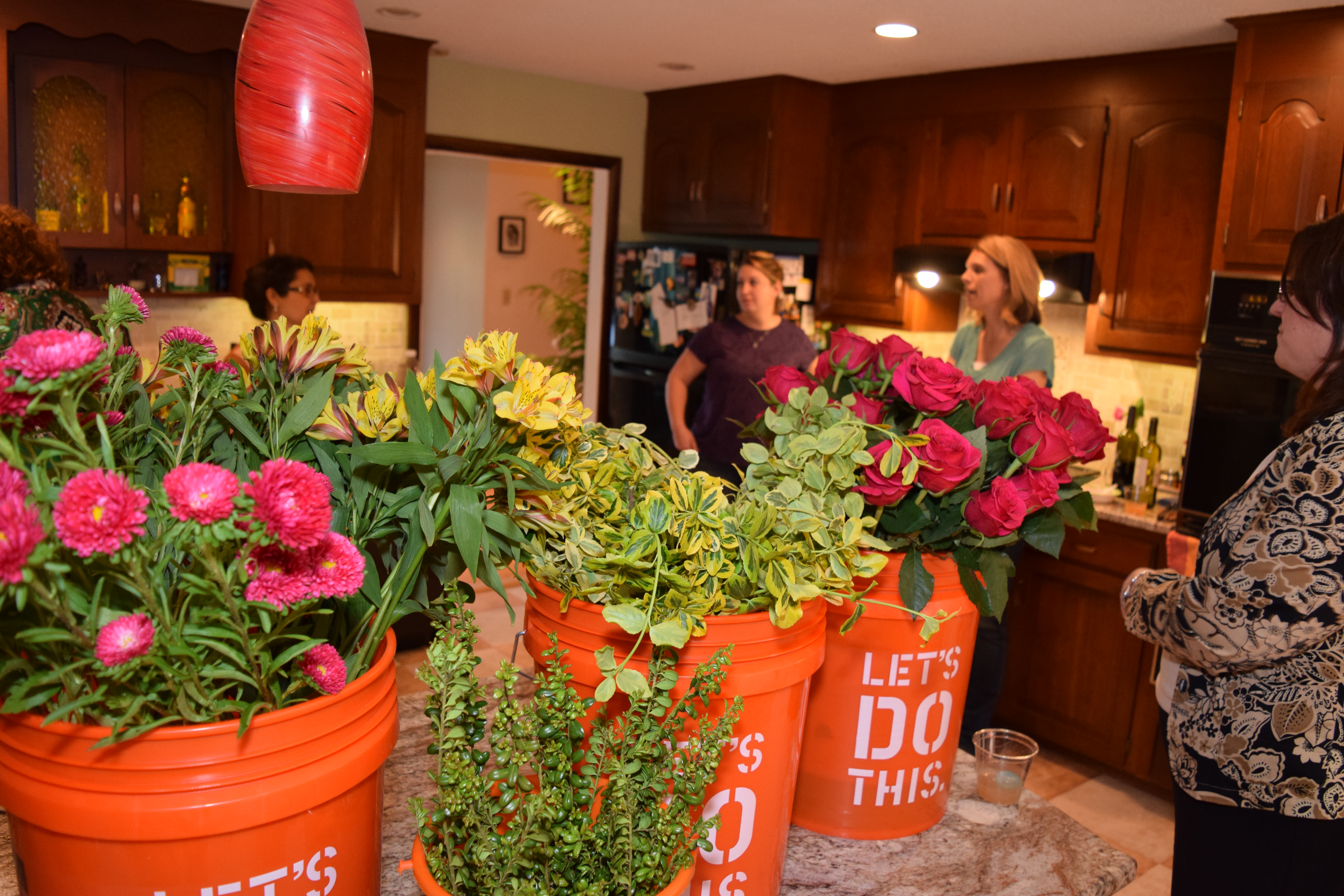 Host a Flower Arranging Spring Party